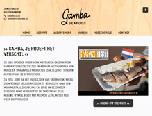 Tablet Screenshot of gamba.nl