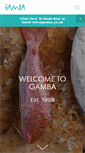 Mobile Screenshot of gamba.co.uk